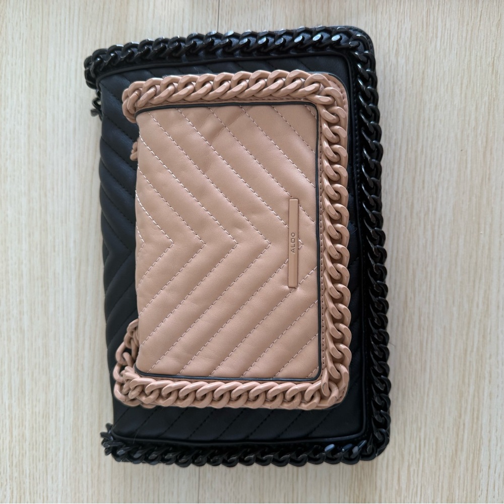 BUNDLE 2 ALDO quilted cross body purses! - Picture 12 of 13